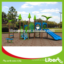 Juegos de niños de plástico baratos Playground de China LE.ZI.003